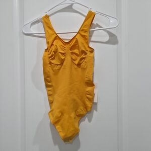 Yitty Nearly Naked Shapewear Thong Bodysuit ORANGE